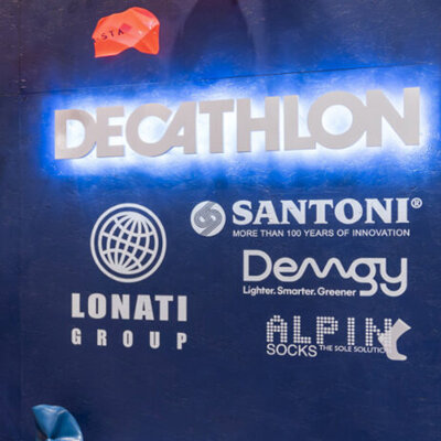 Santoni, HP e Decathlon